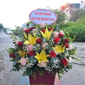 Giỏ Hoa Mừng Sinh Nhật