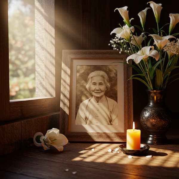 Bài điếu văn cụ bà hay nhất