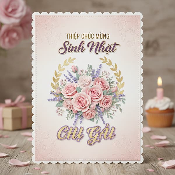 Chúc mừng sinh nhật chị gái