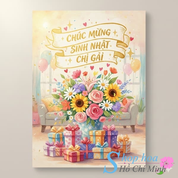 Lời chúc sinh nhật chị gái