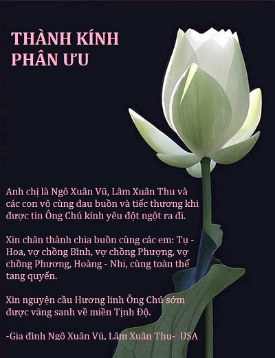 Gửi lời chia buồn qua tin nhắn