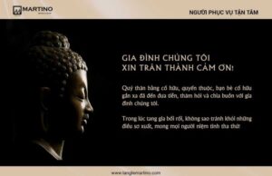 Lời cảm ơn sau đám tang trên zalo