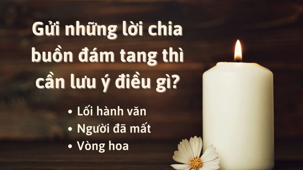 Lời chia buồn đám tang ngắn gọn