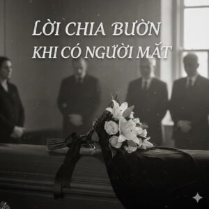 Lời chia buồn ngắn gọn