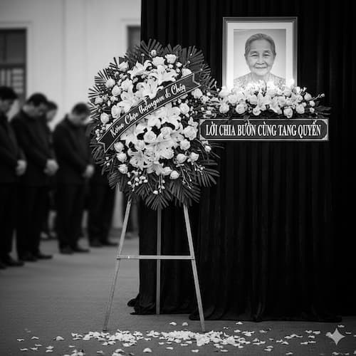 Xin chia buồn cùng gia đình